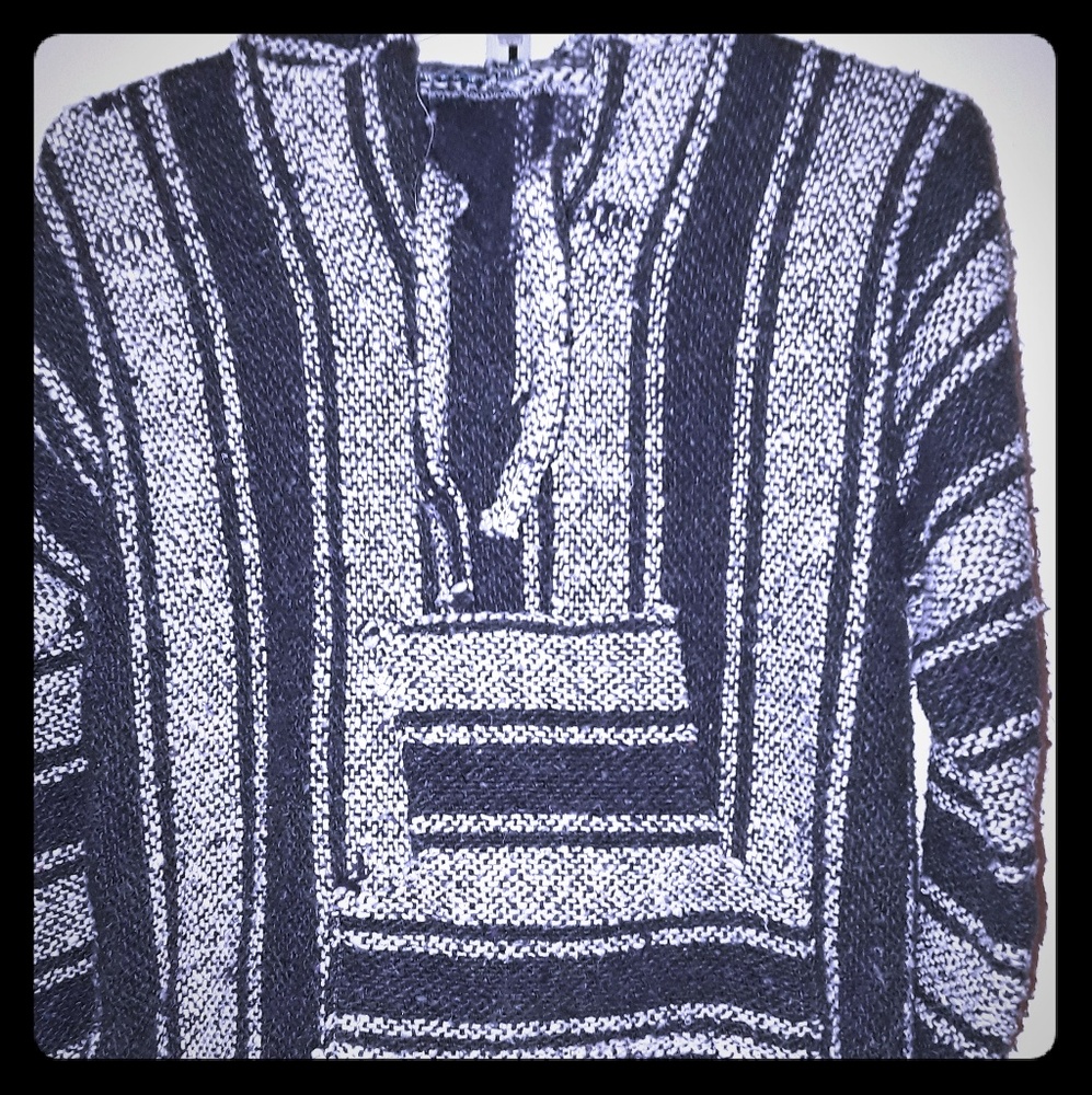 Hooded Poncho S